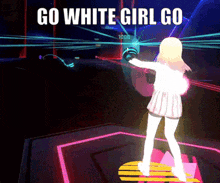Go White Girl Go Meme GIF - Go White Girl Go Meme Synth Riders GIFs