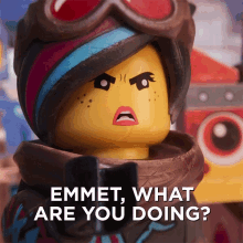 Emmet What Are You Doing GIF - Emmet What Are You Doing Curious GIFs