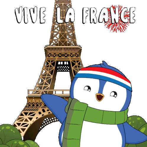 Vive La France Paris Sticker - Vive La France France Paris Stickers