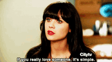 Jessica Day Love Is Simple GIF - Jessica Day Love Is Simple Newgirl GIFs