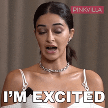 I'M Excited Ananya Pandey GIF - I'M Excited Ananya Pandey Pinkvilla GIFs