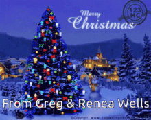 Merry Christmas From Greg And Renea Wells GIF - Merry Christmas From Greg And Renea Wells GIFs