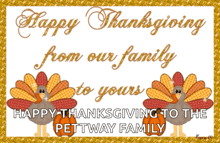 Happythanksgiving Fromourfamilytoyours GIF - Happythanksgiving Fromourfamilytoyours Sparkle GIFs