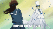 Hop On The Stream Kaito GIF - Hop On The Stream Kaito Kaitou GIFs