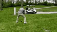 Golfing Cart GIF - Golfing Golf Cart GIFs