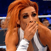Becky Lynch Cant Believe It GIF - Becky Lynch Cant Believe It Wow GIFs