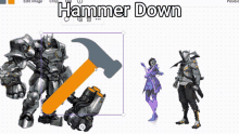 Hammer Down Overwatch GIF - Hammer Down Overwatch GIFs