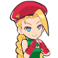 Kolenka Cammy White Sticker