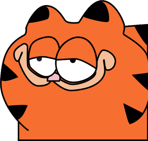 Garfield Gurf Sticker - Garfield Gurf Lban Stickers