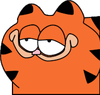 Garfield Gurf Sticker - Garfield Gurf Lban Stickers