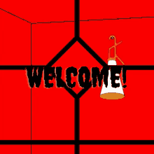 a sign that says welcome on it