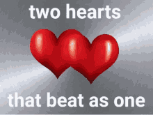 Two Hearts That Beat As One I Love You GIF