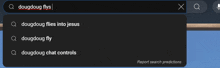 dougdoug flies into jesus and dougdoug chat controls are among the search results