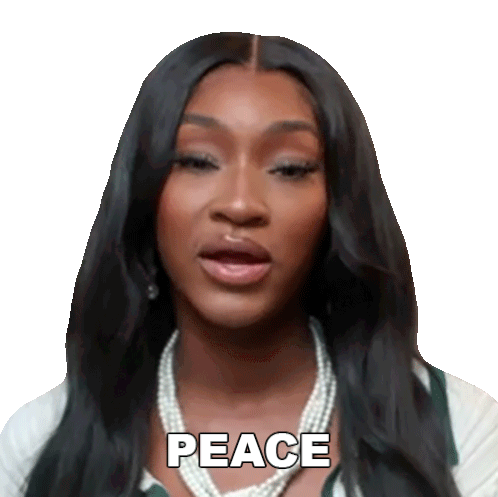Peace Basketball Wives Sticker