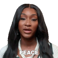 Peace Basketball Wives Sticker - Peace Basketball Wives Peace Out Stickers