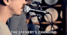 The Scenerys Changing Foy Vance GIF - The Scenerys Changing Foy Vance Closed Hand Full Of Friends GIFs