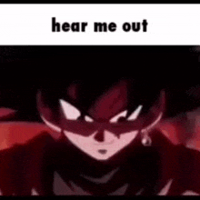 Goku Sus GIF - Goku Sus Hear Me Out GIFs