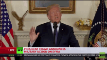 Donald Trump Speech GIF - Donald Trump Speech Military Action GIFs
