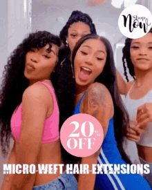 Micro Weft Sew In Weft GIF