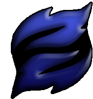 Z Launcher Logo Sticker - Z Launcher Logo Blue Flame Stickers