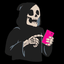 Skeleton Texting GIF - Skeleton Texting GIFs