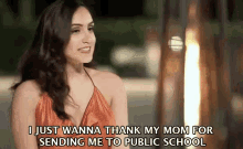 I Just Wanna Thank My Mom Public School GIF - I Just Wanna Thank My Mom Public School Remark GIFs