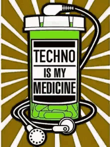 techno medicine drugs pills music