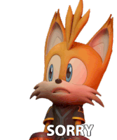 Sorry Tails Sticker