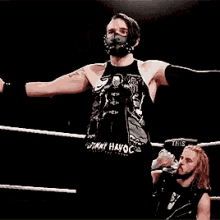 King Of The Goths Jimmy Havoc GIF - King Of The Goths Jimmy Havoc Middle Finger GIFs