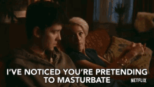 Ive Noticed You Are Pretending To Masturbate Look Up GIF