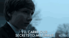 Ill Carry Our Secrets To My Grave Skylar Gaertner GIF - Ill Carry Our Secrets To My Grave Skylar Gaertner Jonah Byrde GIFs