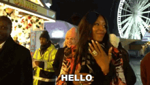 Hello Naomi Campbell GIF - Hello Naomi Campbell Naomi GIFs