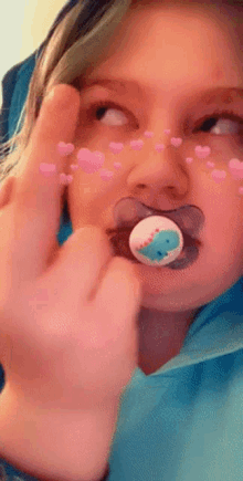Middle Finger Fuck You GIF - Middle Finger Fuck You Pacifier GIFs