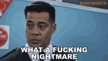 What A Fucking Nightmare Will Jackson GIF - What A Fucking Nightmare Will Jackson Wentworth GIFs