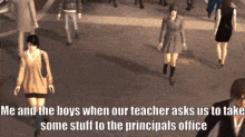 principals walking
