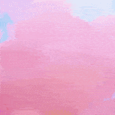 a cartoon drawing of a pink angel and a strawberry cookie