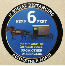 Amish Social GIF - Amish Social Distancing GIFs