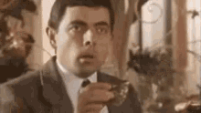 Shocked Mr Bean GIF - Shocked Mr Bean Eye Opener GIFs
