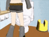 Hatsune Miku Miku Toilet GIF - Hatsune Miku Miku Toilet Oh No Miku GIFs