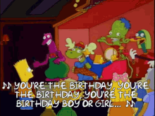 Birthday The Simpsons GIF - Birthday The Simpsons Hbd GIFs