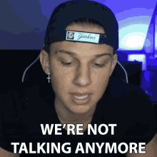 Were Not Talking Anymore Conner Bobay GIF - Were Not Talking Anymore Conner Bobay We Broke Up GIFs