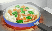 сковорода аниме GIF - сковорода аниме еда GIFs
