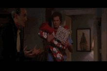 Toss A Gift Throw A Gift GIF - Toss A Gift Throw A Gift Here Have A Gift GIFs