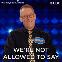 Were Not Allowed To Say Family Feud Canada GIF - Were Not Allowed To Say Family Feud Canada Cant Say GIFs