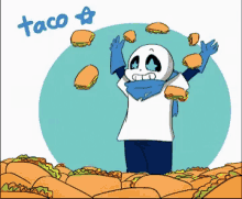 Tacos Undertale GIF - Tacos Undertale Sans GIFs