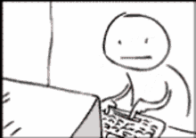 a cartoon character is crying with blood pouring out of his mouth