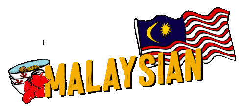 Merdeka Malaysia Flag Sticker - Merdeka Malaysia Flag Malaysia Stickers