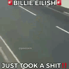 Billie Eilish Poop GIF - Billie Eilish Poop Fart GIFs