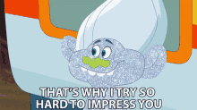 Thats Why I Try So Hard To Impress You Guy Diamond GIF - Thats Why I Try So Hard To Impress You Guy Diamond Trolls The Beat Goes On GIFs