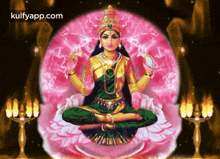 Lord Lakshmi Devi.Gif GIF - Lord Lakshmi Devi Bless You Unnai Aasirvathikkiren GIFs